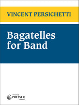 Bagatelles for Band Concert Band sheet music cover